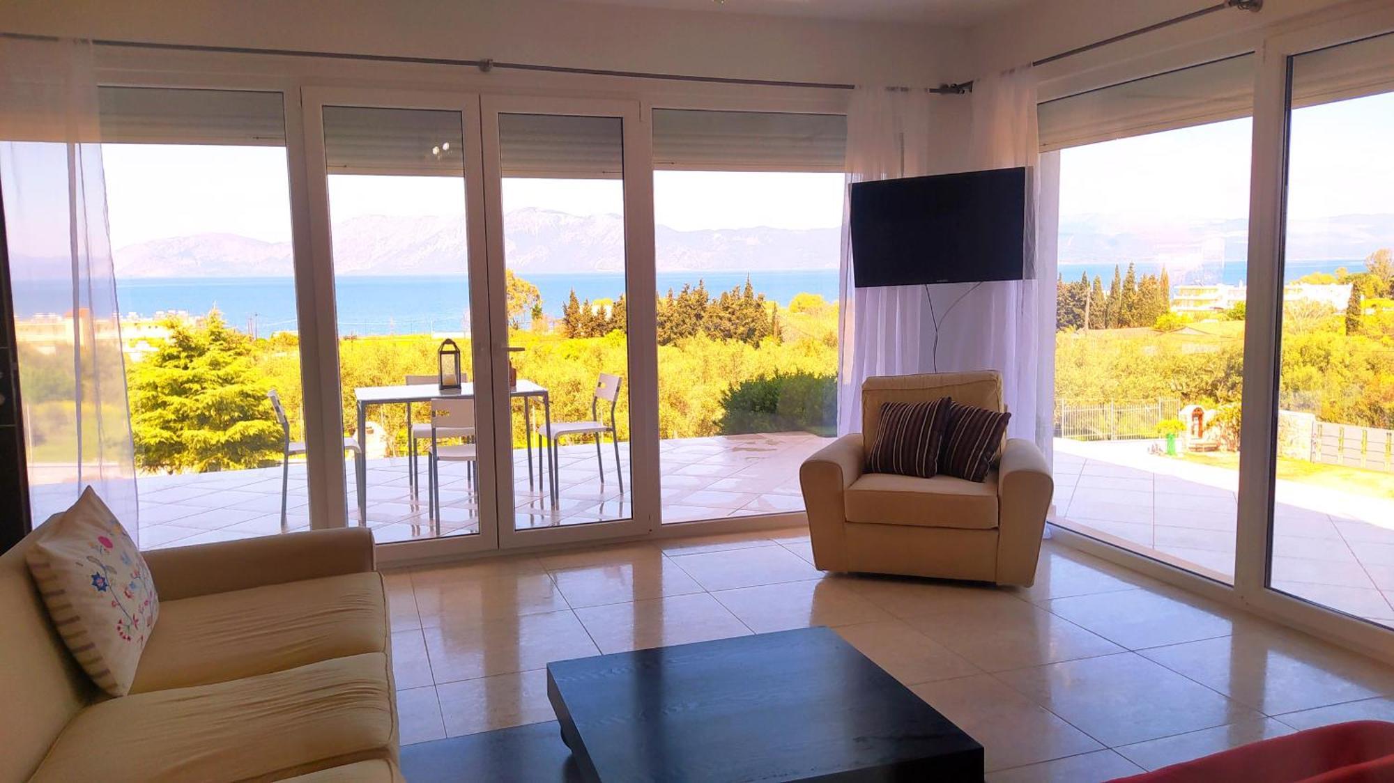 View Διαμερισμα Villa Loukissia Eksteriør bilde